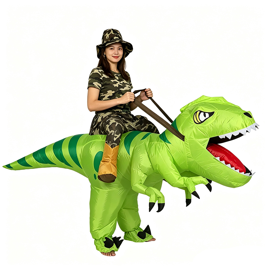 Inflatable Dinosaur Costume Adult - Надувной костюм динозавра Ти-Рекса для взрослых,