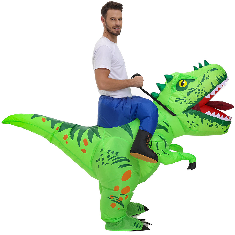 Надувной костюм динозавра для  – обзор и цена Inflatable Dinosaur Costume Adult