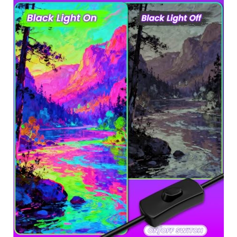 Светодиодная черная световая п – обзор и цена Party Supplies