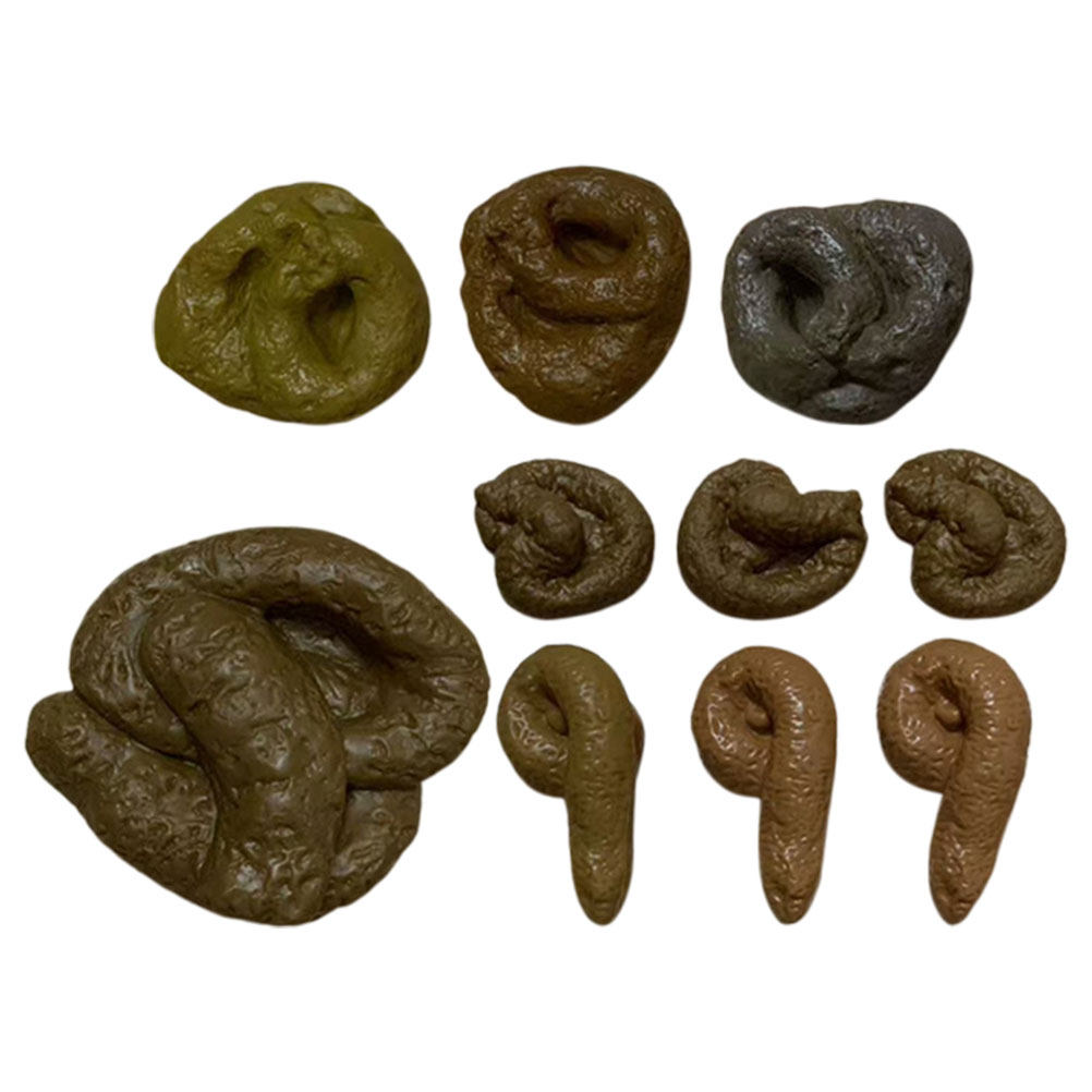 10 шт. реалистичных искусствен – обзор и цена Fake Poop Gag Gift
