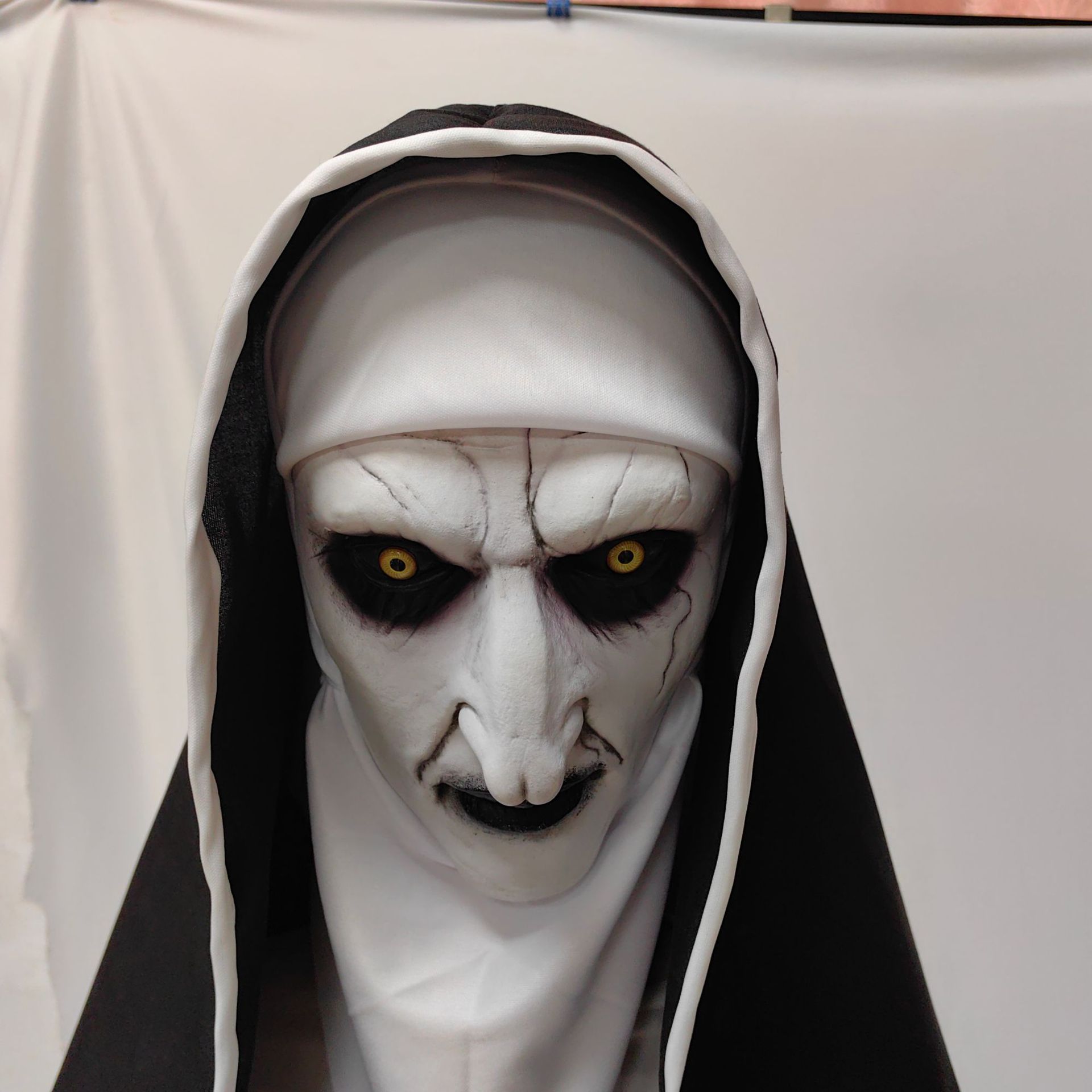 Страшная маска монахини на Хэл – обзор и цена Led Purge Mask Halloween