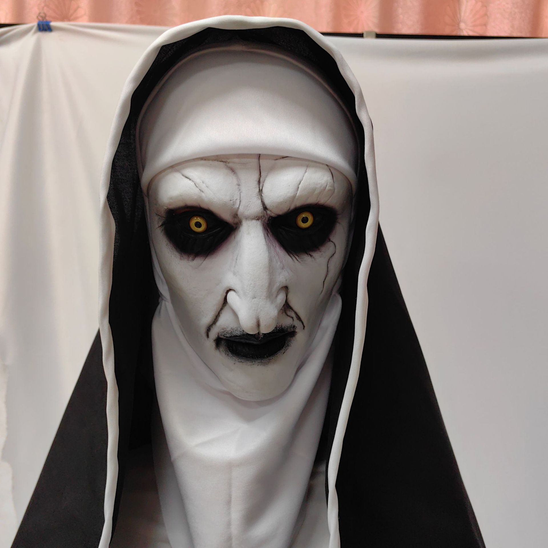 Страшная маска монахини на Хэл – обзор и цена Led Purge Mask Halloween