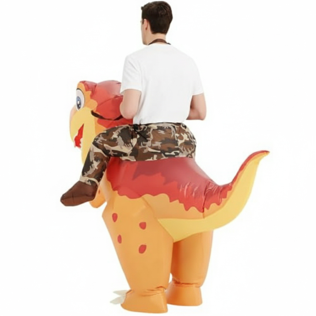 Надувной костюм динозавра Тира – обзор и цена Inflatable Dinosaur Costume Adult