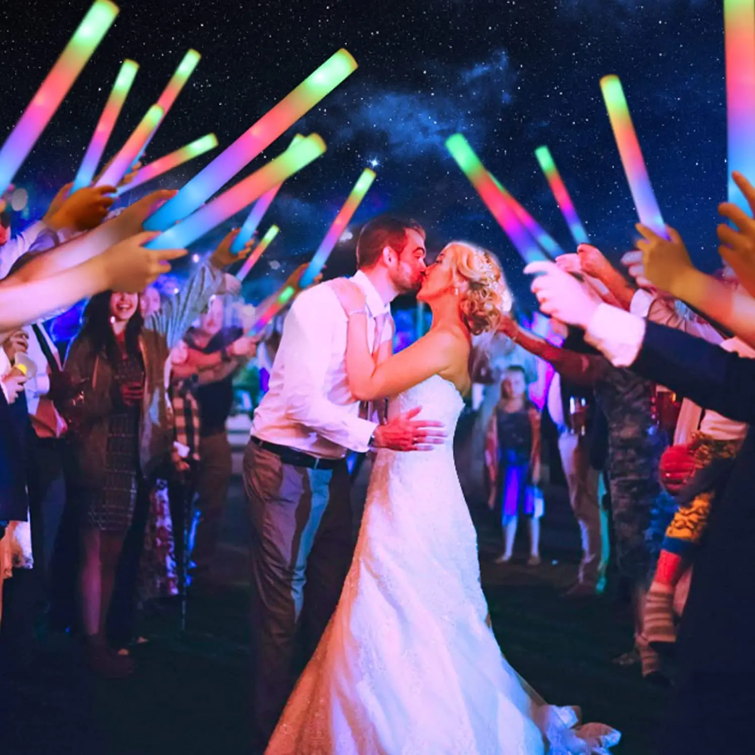 Светящиеся LED-палочки, светящ – обзор и цена Flashing Led Foam Sticks Party