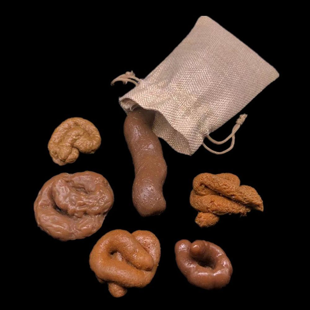 6 шт. Реалистичные поддельные  – обзор и цена Fake Poop Gag Gift